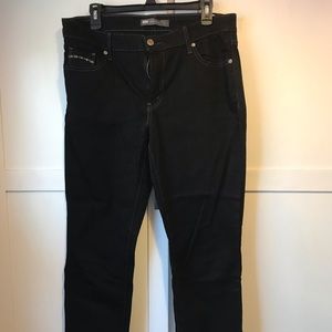 Levi’s Black Mid Rise Skinny Jeans size 14